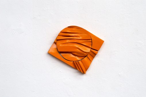 Gelb - Eiche-gefärbt, 2022, 36 x 46 x 4cm