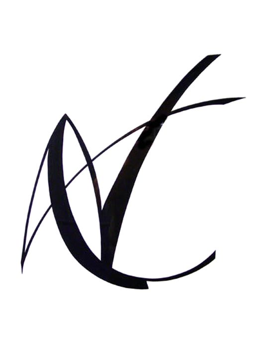 CW Loth: Zeichen - Tuschezeichnung